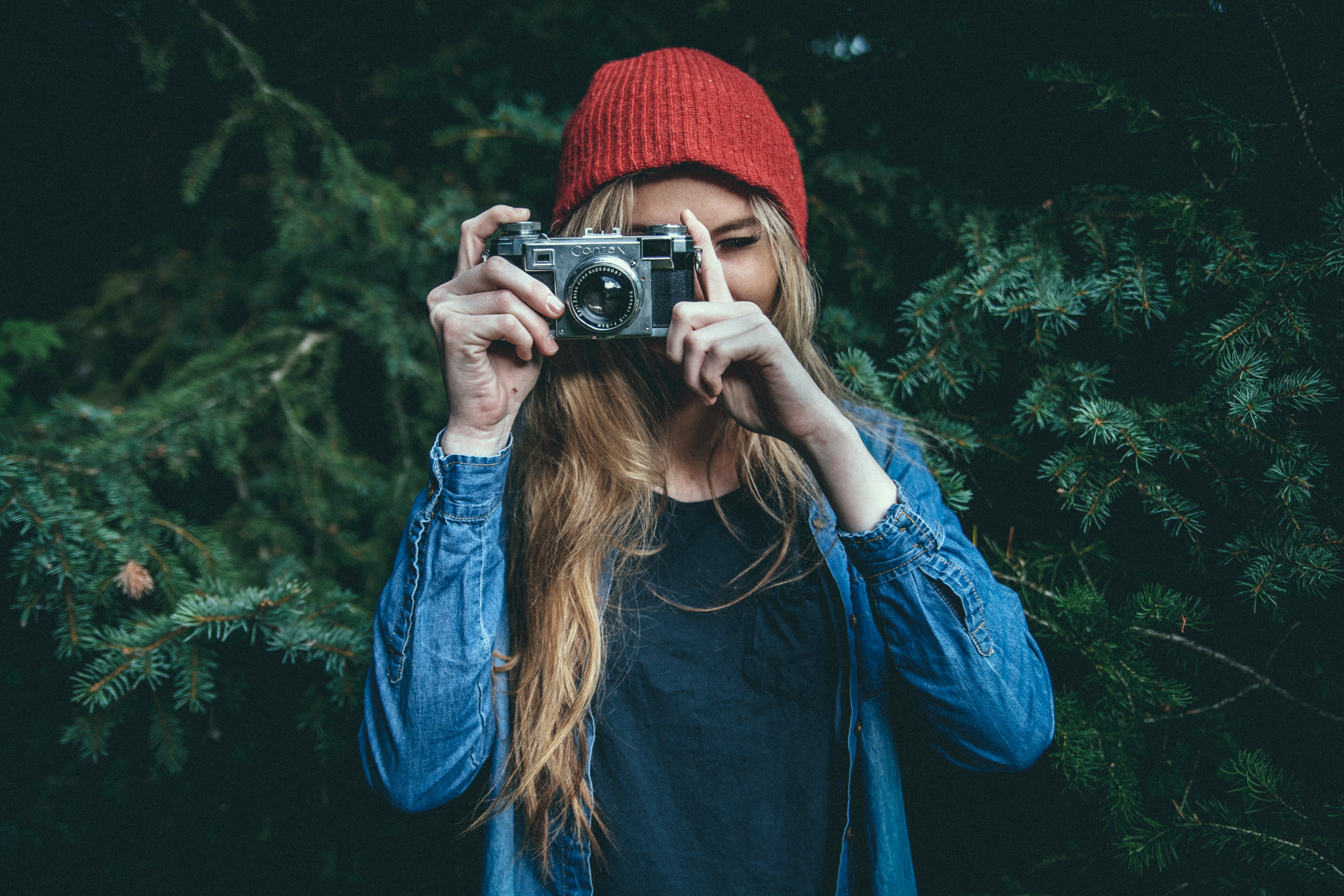 Girl with camera